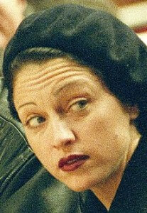 Madonna deep wrinkles forehead 1995