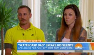 Skateboard dad regrets pushing son down ramp-ruined his life and family