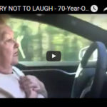 Grandma scared self driving car video